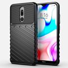 For Xiaomi Redmi 8 Thunderbolt Shockproof TPU Soft Case(Black) - 1