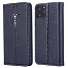 For iPhone 11 GEBEI PU+TPU Horizontal Flip Protective Case with Holder & Card Slots(Blue) - 1