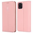 For iPhone 11 GEBEI PU+TPU Horizontal Flip Protective Case with Holder & Card Slots(Rose Gold) - 1