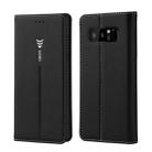 For Galaxy Note 8 GEBEI PU+TPU Horizontal Flip Protective Case with Holder & Card Slots(Black) - 1