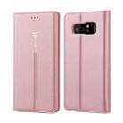 For Galaxy Note 8 GEBEI PU+TPU Horizontal Flip Protective Case with Holder & Card Slots(Rose Gold) - 1
