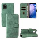 For Sharp Air Zero6 Solid Color Skin Feel Magnetic Buckle Horizontal Flip Calf Texture PU Leather Case with Holder & Card Slots & Wallet(Green) - 1