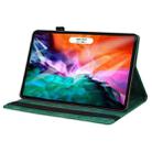For iPad mini 6 Business Shockproof Horizontal Flip Leather Tablet Case with Holder & Card Slots & Photo Frame & Pen Slot(Green) - 4