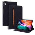 For iPad mini 6 Business Shockproof Horizontal Flip Leather Tablet Case with Holder & Card Slots & Photo Frame & Pen Slot(Black) - 1