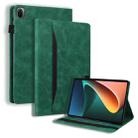Business Shockproof Horizontal Flip Leather Case with Holder & Card Slots & Photo Frame & Pen Slot For Xiaomi Mi Pad 5 / 5 Pro(Green) - 1