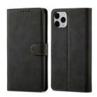 Frosted Anti-theft Brush Horizontal Flip Leather Case with Holder & Card Slots & Wallet For iPhone 11 Pro(Black) - 1