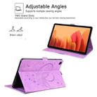 For Xiaomi Pad 5 / Pad 5 Pro Love Butterfly Pattern Horizontal Flip Leather Case with Holder & Sleep / Wake-up Function(Purple) - 6