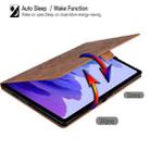 For Xiaomi Pad 5 / Pad 5 Pro Love Butterfly Pattern Horizontal Flip Leather Case with Holder & Sleep / Wake-up Function(Brown) - 4