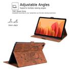 For Xiaomi Pad 5 / Pad 5 Pro Love Butterfly Pattern Horizontal Flip Leather Case with Holder & Sleep / Wake-up Function(Brown) - 6