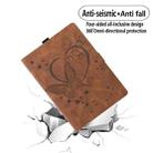 For Xiaomi Pad 5 / Pad 5 Pro Love Butterfly Pattern Horizontal Flip Leather Case with Holder & Sleep / Wake-up Function(Brown) - 7