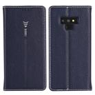 For Galaxy Note 9 GEBEI PU+TPU Horizontal Flip Protective Case with Holder & Card Slots(Blue) - 1