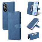 For Honor 50 AZNS Dream II Skin Feel PU+TPU Horizontal Flip Leather Case with Holder & Card Slots & Wallet(Blue) - 1