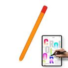 For Xiaomi Inspired Stylus Pen Contrast Color Protective Case(Orange Red) - 1