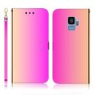 For Galaxy S9 Imitated Mirror Surface Horizontal Flip Leather Case with Holder & Card Slots & Wallet & Lanyard(Gradient Color) - 1