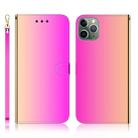 For iPhone 11 Pro Max Imitated Mirror Surface Horizontal Flip Leather Case with Holder & Card Slots & Wallet & Lanyard(Gradient Color) - 1