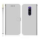 For Sony Xperia 1 Imitated Mirror Surface Horizontal Flip Leather Case with Holder & Card Slots & Wallet & Lanyard(Silver) - 1