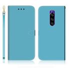 For Sony Xperia 1 Imitated Mirror Surface Horizontal Flip Leather Case with Holder & Card Slots & Wallet & Lanyard(Blue) - 1