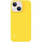 For iPhone 13 mini IMAK UC-2 Series Shockproof Full Coverage Soft TPU Case (Yellow) - 1