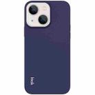 For iPhone 13 mini IMAK UC-2 Series Shockproof Full Coverage Soft TPU Case (Blue) - 1