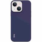 For iPhone 13 IMAK UC-2 Series Shockproof Full Coverage Soft TPU Case(Blue) - 1