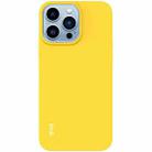 For iPhone 13 Pro Max IMAK UC-2 Series Shockproof Full Coverage Soft TPU Case (Yellow) - 1