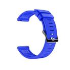 For Polar Grit X Silicone Official Buckle  Watch Band(Blue) - 1