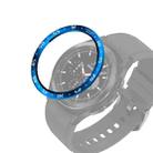 For Samsung Galaxy Watch4 Classic 42mm Smart Watch Steel Bezel Ring, A Version(Blue Ring White Letter) - 1