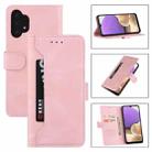 For Samsung Galaxy A32 5G Reverse Buckle Horizontal Flip PU Leather Case with Holder & Card Slot & Wallet(Rose Gold) - 1