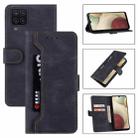 For Samsung Galaxy A42 5G Reverse Buckle Horizontal Flip PU Leather Case with Holder & Card Slot & Wallet(Black) - 1