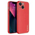 DUX DUCIS YOLO Series PU + PC + TPU All-inclusive Electroplating Shockproof Protective Case For iPhone 13 mini(Red) - 1