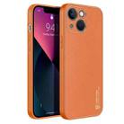 DUX DUCIS YOLO Series PU + PC + TPU All-inclusive Electroplating Shockproof Protective Case For iPhone 13(Orange) - 1