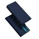 For Motorola Edge 20 DUX DUCIS Skin Pro Series Shockproof Horizontal Flip Leather Case with Holder & Card Slots(Dark Blue) - 1