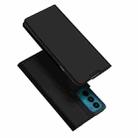 For Motorola Edge 20 DUX DUCIS Skin Pro Series Shockproof Horizontal Flip Leather Case with Holder & Card Slots(Black) - 1