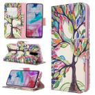 For Xiaomi Redmi 8 Colored Drawing Pattern Horizontal Flip PU Leather Case with Holder & Card Slots & Wallet(Tree Of Life) - 1