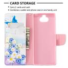 For Sony Xperia 20 Colored Drawing Pattern Horizontal Flip PU Leather Case with Holder & Card Slots & Wallet(Butterfly Love Flower) - 5