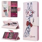 For Sony Xperia 5 / XZ5 Colored Drawing Pattern Horizontal Flip PU Leather Case with Holder & Card Slots & Wallet(Deer) - 1