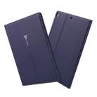 For iPad Pro 10.5 inch GEBEI PU+TPU Horizontal Flip Protective Case with Holder & Card Slots(Blue) - 1