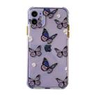 Shockproof TPU Pattern Protective Case For iPhone 13(Butterflies) - 1