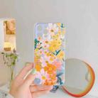 Shockproof TPU Pattern Protective Case For iPhone 12(Watercolor Chrysanthemum) - 6