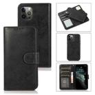 For iPhone 13 Pro Retro 2 in 1 Detachable Magnetic Horizontal Flip TPU + PU Leather Case with Holder & Card Slots & Photo Frame & Wallet (Black) - 1