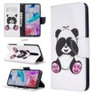 For Xiaomi Redmi 8 Colored Drawing Pattern Horizontal Flip Leather Case with Holder & Card Slots & Wallet(Big Panda) - 1
