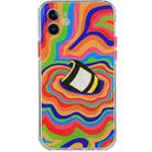 Shockproof TPU Pattern Protective Case For iPhone 13(Graffiti Bucket) - 1