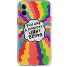 For iPhone 12 Pro Shockproof TPU Pattern Protective Case(Graffiti Letter) - 1
