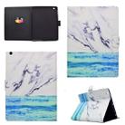 For iPad 4 Horizontal Flip Leather Case with Holder & Card Slot & Sleep / Wake-up Function(Ocean) - 1