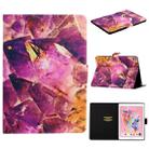 For iPad 10.2 / 10.5 TPU Horizontal Flip Leather Case with Holder & Card Slot & Sleep / Wake-up Function(Amethyst) - 1