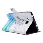 For Galaxy Tab A 7.0 (2016) T280 TPU Horizontal Flip Leather Case with Holder & Card Slot & Sleep / Wake-up Function(Ocean) - 7