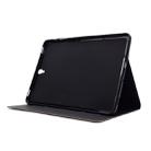 For Galaxy Tab S3 9.7 T820 TPU Horizontal Flip Leather Case with Holder & Card Slot & Sleep / Wake-up Function(Black Gold) - 5