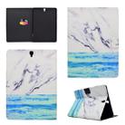 For Galaxy Tab S3 9.7 T820 TPU Horizontal Flip Leather Case with Holder & Card Slot & Sleep / Wake-up Function(Ocean) - 1