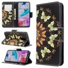 For Xiaomi Redmi 8 Colored Drawing Pattern Horizontal Flip Leather Case with Holder & Card Slots & Wallet(Butterfly) - 1