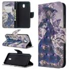 For Xiaomi Redmi 8A 3D Colored Drawing Pattern Horizontal Flip Leather Case, with Holder & Card Slots & Wallet(Peacock) - 1